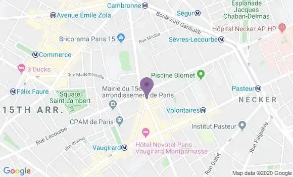 Localisation Mtre Perrier Emilie