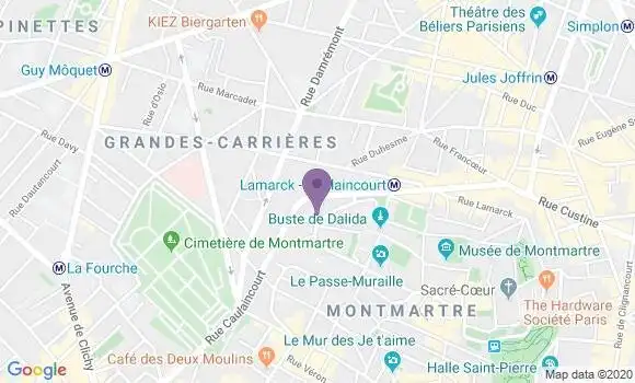 Localisation Mtre Cottinet Marie