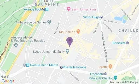 Localisation Mtre Perrin Jeol Pauline