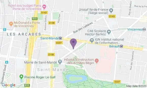 Localisation Mtre Personnic Sylvie