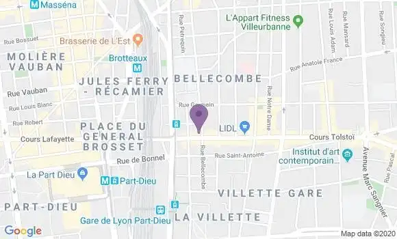 Localisation Mtre Breuille Françoise