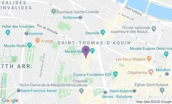Localisation Mtre Peyneau Gaël