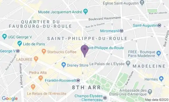 Localisation Mtre Philippon Bruno