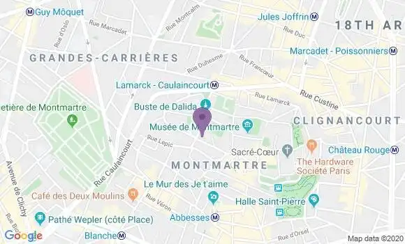 Localisation Mtre Coudin Pascal