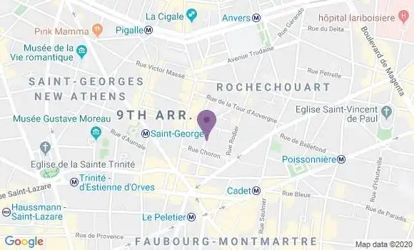Localisation Mtre Piat Gilbert