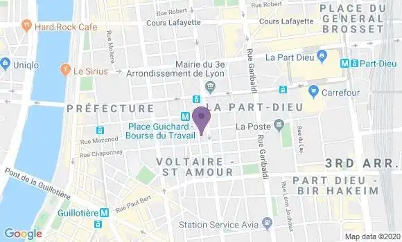 Localisation Mtre Catin Laurence