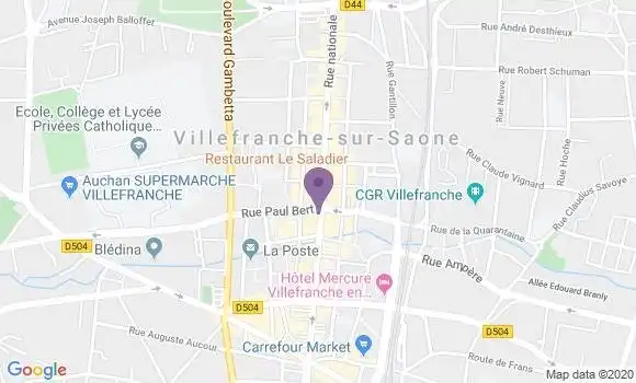 Localisation Mtre Cazemage Thibaut