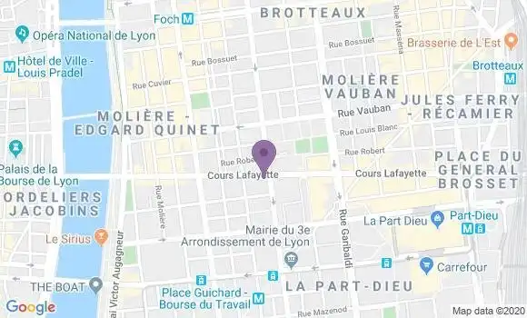 Localisation Mtre Ceccon Florence