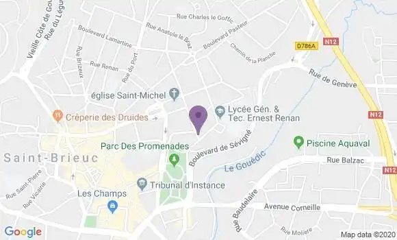 Localisation Mtre Pichon Anne Elisabeth