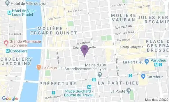 Localisation Mtre Chalfoun Fabienne