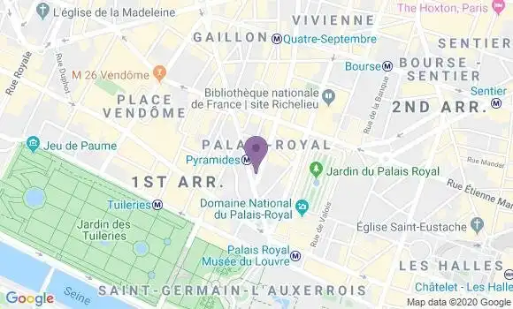 Localisation Mtre Chanal Danièle