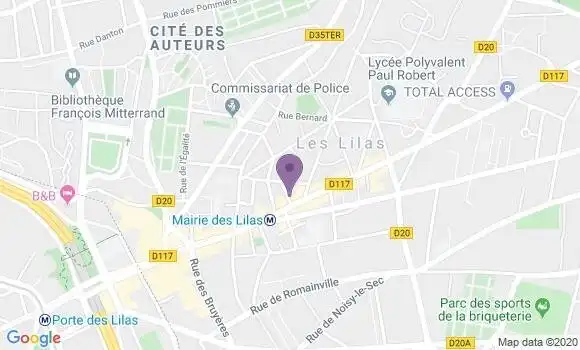 Localisation Mtre Pierre Aurélia