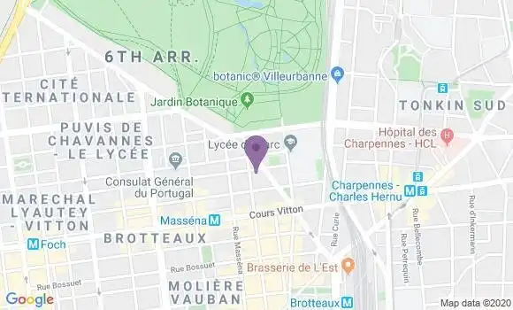 Localisation Mtre Chassignolle Sophie