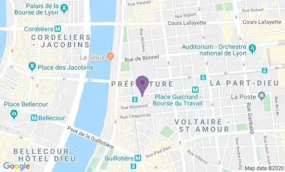 Localisation Mtre Chauvire Julien