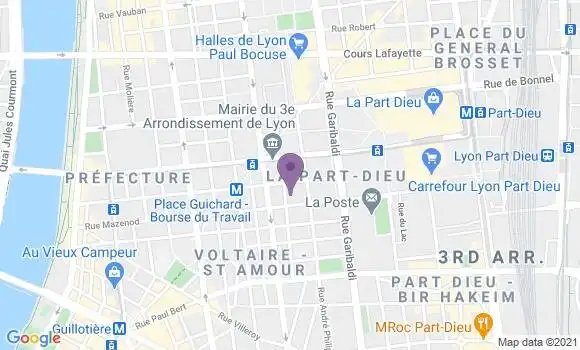 Localisation Mtre Chevillard Vella Edith