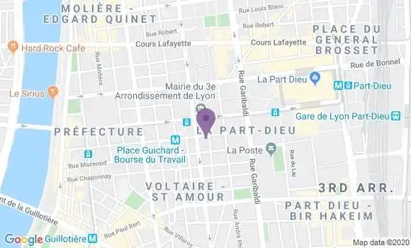 Localisation Mtre Cipriani Martine