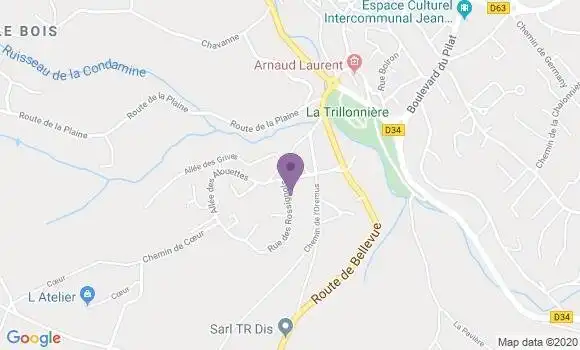 Localisation Mtre Ciuffa Jeanne