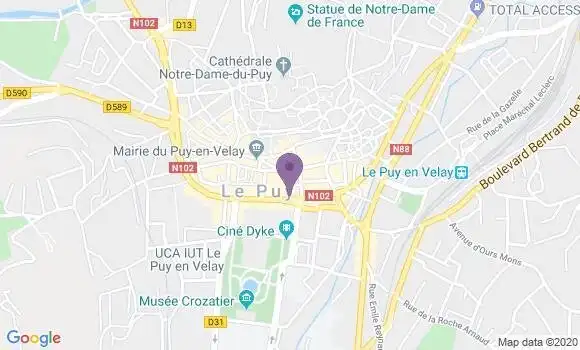 Localisation Mtre Clauzier Anne Sophie