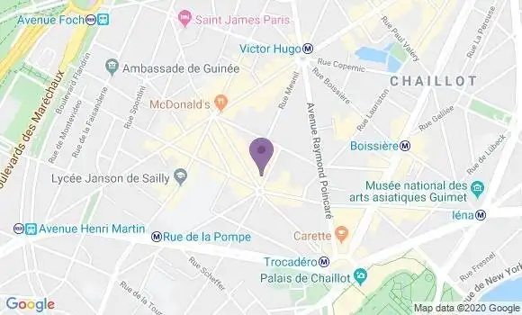 Localisation Mtre Pineau Braudel Antoine