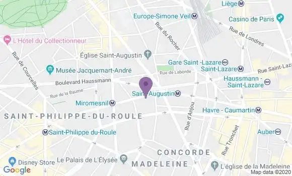 Localisation Mtre Pinot de Villechenon Francis