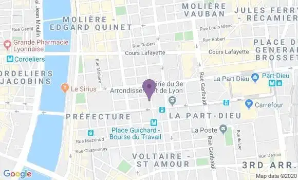 Localisation Mtre Coutard François