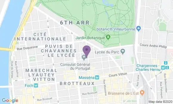 Localisation Mtre Danchaud Ludivine