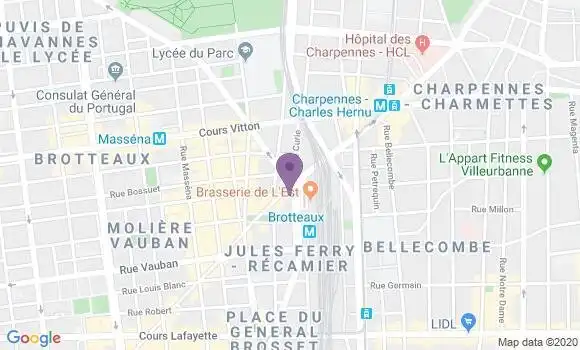 Localisation Mtre Defillion Laurent