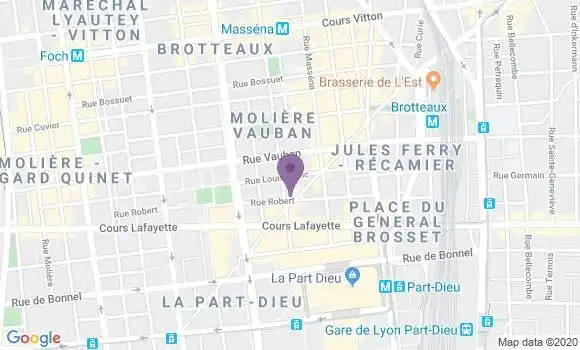 Localisation Mtre Degache Christophe