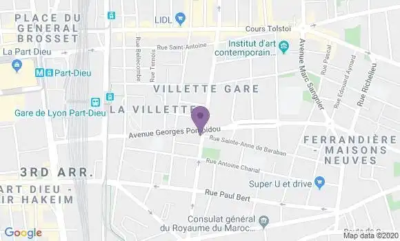 Localisation Mtre Deguerry Bruno