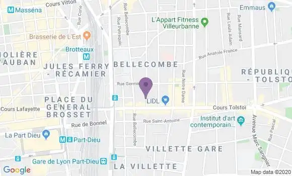Localisation Mtre Delambre Frédéric