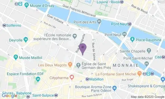 Localisation Mtre Poncelet Aline
