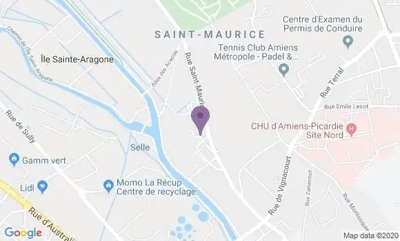 Localisation Mtre Thiebaut Aurelie