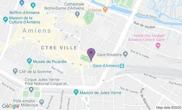 Localisation Mtre Tourbier Antoine