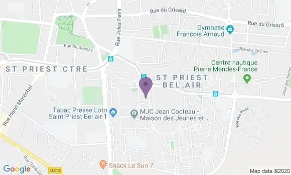 Localisation Mtre Durand Jean Luc