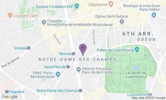 Localisation Mtre Poujade Bernard