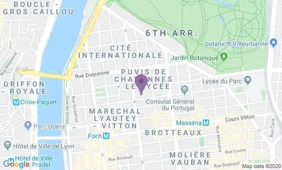 Localisation Mtre Escande Marilyn
