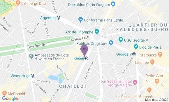 Localisation Mtre Courrege Gachucha