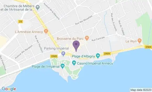 Localisation Mtre Favre Lorraine Elodie