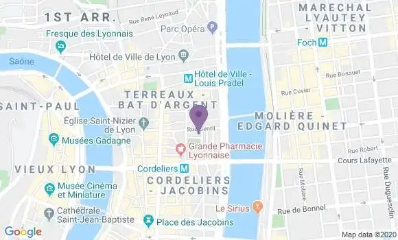 Localisation Mtre Ferrer Laurie