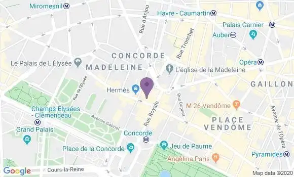 Localisation Mtre Court Christophe