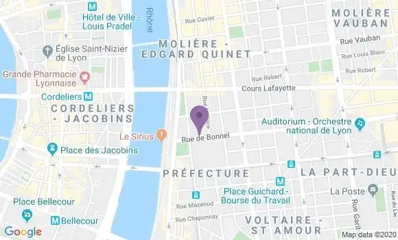 Localisation Mtre Fromont Yves