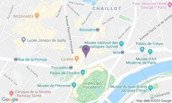 Localisation Mtre Prouvost Christophe