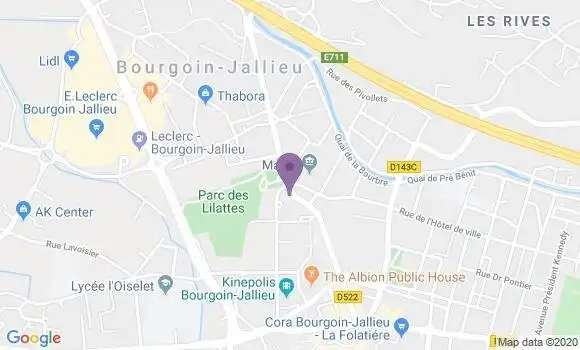 Localisation Mtre Gelibert Audrey