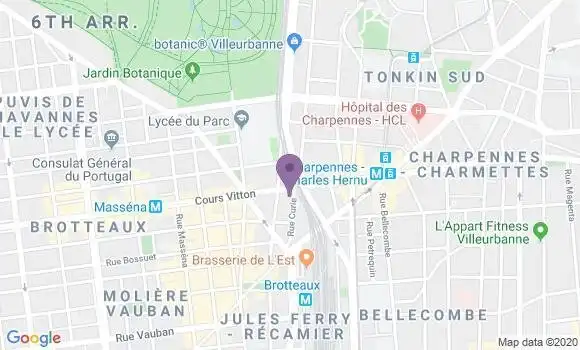 Localisation Mtre Genestier Claire