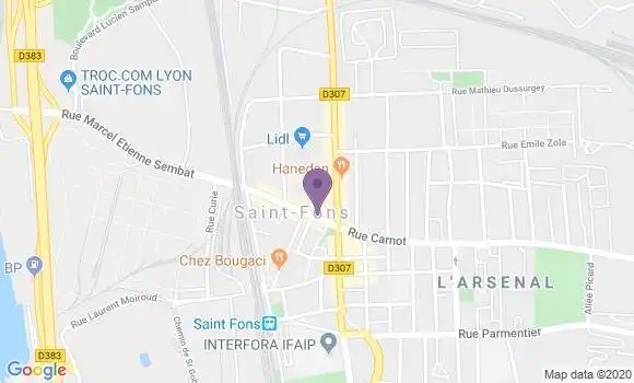 Localisation Mtre Girardot Véronique