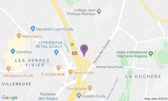 Localisation Mtre Gonnet Bertrand