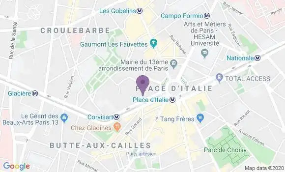 Localisation Mtre Quatremain Stéphanie