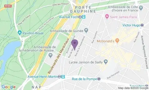 Localisation Mtre Quenault Isilde