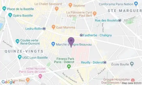 Localisation Mtre Courtillat David