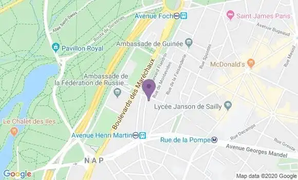 Localisation Mtre Courtois Bertrand